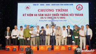 Quảng Nam: Kỷ niệm 60 năm Ngày Chiến thắng Núi Thành