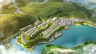 Tổ hợp giải trí, nghỉ dưỡng chuẩn châu Âu sắp hiện diện bên hồ Núi Cốc