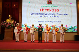 6 Trưởng, Phó Trưởng phòng Công an tỉnh Hải Dương xin nghỉ hưu trước tuổi