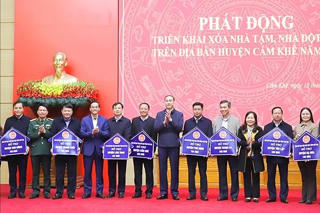 Phú Thọ: Phát động triển khai xóa nhà tạm, nhà dột nát