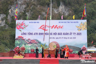 Thái Nguyên: Khai mạc Lễ hội Lồng tồng ATK Định Hóa