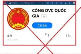 Cẩn trọng lừa đảo qua app 'cổng dịch vụ công quốc gia' giả