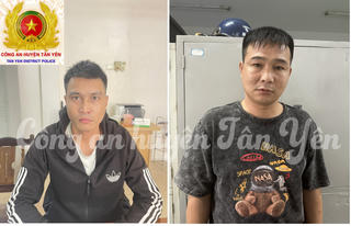 Bắc Giang: Bắt khẩn cấp hai đối tượng cướp tài sản