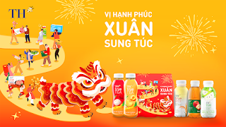 Cùng TH lan tỏa “Vị Hạnh Phúc – Xuân Sung Túc” với bộ sản phẩm đồ uống Tết Ất Tỵ 2025