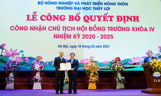 Trường Đại học Thủy lợi có tân Chủ tịch Hội đồng trường