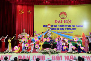 Chủ tịch Đỗ Văn Chiến dự Đại hội MTTQ Việt Nam tỉnh Thái Bình