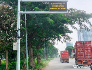 TPHCM: Phạt 'nguội' hơn 4.300 trường hợp vi phạm tải trọng