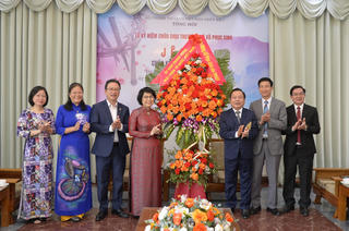 Phó Chủ tịch Tô Thị Bích Châu chúc mừng Hội thánh Tin lành Việt Nam (miền Bắc) nhân lễ Phục sinh