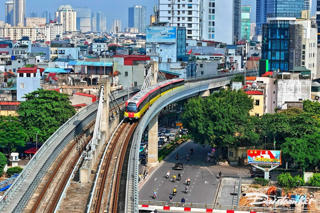 Hà Nội: Sẽ tạm dừng hoạt động hai tuyến đường sắt đô thị nếu bão mạnh cấp 8 trở lên