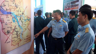 TP Hồ Chí Minh triển lãm kỷ niệm 50 năm bản hùng ca Điện Biên Phủ trên không