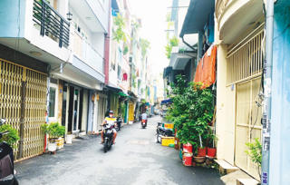 'Áo mới' cho hẻm phố