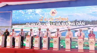 Quảng Nam: Khởi công xây dựng cây cầu vượt sông Thu Bồn hơn 570 tỷ đồng