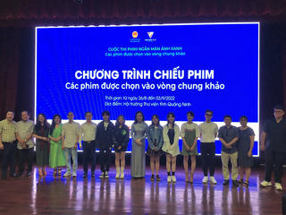 Trao giải cuộc thi phim ngắn 'Màn ảnh Xanh'