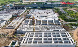 Cận cảnh Nhà máy nước mặt sông Hồng gần 3.700 tỷ chậm tiến độ