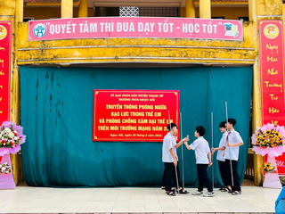 Giữ an toàn cho môi trường học đường