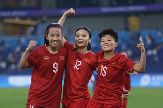 ASIAD 19: Tuyển nữ Việt Nam thắng 2-0 trong trận đầu ra quân