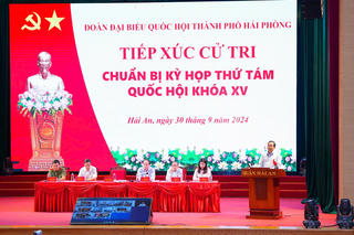 Cử tri Hải Phòng mong có thêm cơ chế thúc đẩy hoạt động logistics