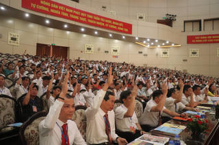 Hội Nông dân tỉnh Hòa Bình bầu 12 đại biểu dự Đại hội toàn quốc lần thứ VIII