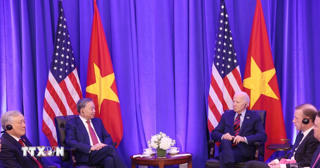 Tổng Bí thư, Chủ tịch nước Tô Lâm gặp Tổng thống Hoa Kỳ Joe Biden