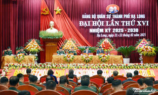 Đảng bộ quân sự thành phố Hạ Long: Vững tin bước vào nhiệm kỳ mới