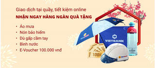 ‘Mưa’ quà tặng hơn 3 tỷ đồng dành cho khách hàng vietbank