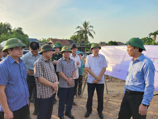 Kiểm tra 2 dự án giao thông trọng điểm tại Quảng Trị