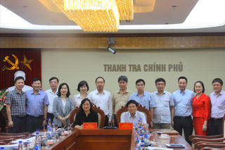 Bộ Công thương bàn giao Thanh tra Bộ về Thanh tra Chính phủ