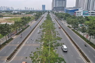 Toàn cảnh trục hướng tâm Tây Thăng Long