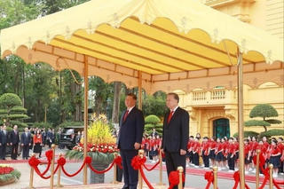 Lễ đón chính thức Tổng Bí thư, Chủ tịch nước Trung Quốc Tập Cận Bình