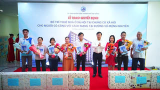 TP Đà Nẵng: Bố trí cho 92 người có công thuê nhà ở xã hội