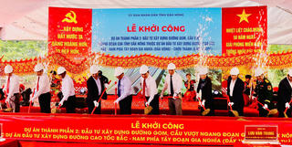 Khởi công dự án cao tốc Gia Nghĩa - Chơn Thành, khai thác tiềm năng, phát triển kinh tế khu vực