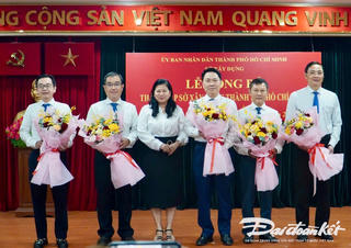 Công bố thành lập Sở Xây dựng TP Hồ Chí Minh