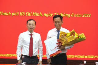 Bổ nhiệm  Phó Trưởng ban Nội chính Thành ủy TP HCM