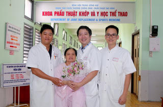 Phẫu thuật thành công ca thay khớp háng bằng kỹ thuật Megaprosthesis