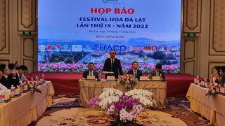 Festival hoa Đà Lạt năm 2022 có chủ đề 'Đà Lạt - Thành phố bốn mùa hoa'