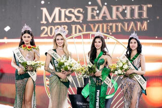 Người đẹp Albania đăng quang Miss Earth 2023, Đỗ Lan Anh là Miss Earth Water