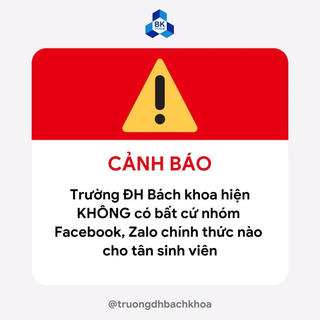 Trường Đại học cảnh báo nhiều group Facebook, Zalo giả mạo