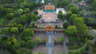 Ngắm lăng vua Tự Đức đang được trùng tu với kinh phí gần 100 tỷ đồng