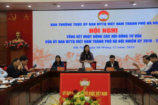 Mặt trận Hà Nội: Tăng quyền giám sát cho các Hội đồng tư vấn