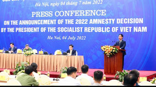 Công bố quyết định đặc xá năm 2022 của Chủ tịch nước