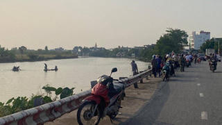 Thái Bình: Bị truy đuổi, nam thanh niên nhảy sông, tử vong