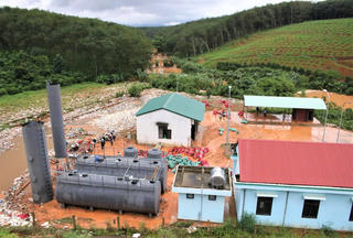 Quảng Ngãi: Kiến nghị kiểm định chất lượng công trình sau sự cố vỡ hố chứa rác thải