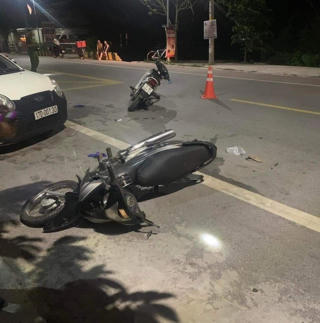 Thái Bình: Nữ sinh tử vong sau khi 2 xe máy đâm va trực diện