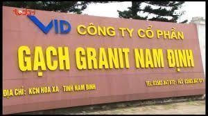 Xả nước thải trái phép, Công ty CP gạch Granit Nam Định bị phạt 350 triệu đồng