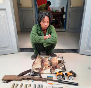 Đồng Nai: Bắt giữ đối tượng săn bắn thú rừng vườn Quốc gia Cát Tiên 