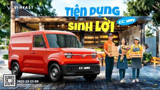 Người dùng đếm ngược đợi mở cọc VinFast EC Van: Giảm 10 triệu đồng, miễn phí trước bạ, nhiên liệu 0 đồng
