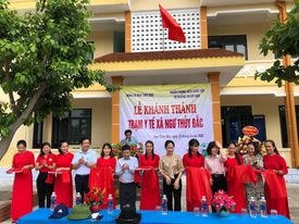 Khánh thành trạm y tế xã Ngư Thủy Bắc