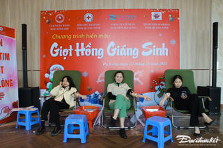 Quảng Ninh: Chương trình "Giọt hồng Giáng sinh" hiến máu cứu người