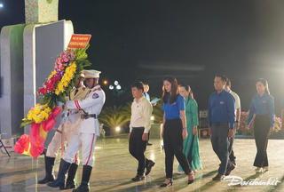 Tuổi trẻ tỉnh Quảng Nam thắp nến tri ân Anh hùng liệt sĩ