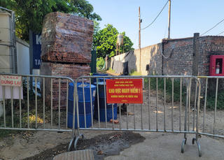 Hà Nội: Khẩn trương xử lý sạt lở đê sông Hồng, sông Đuống